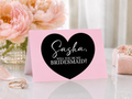 Editable Bridesmaid Proposal Folded Card Template | 3.5” x 5” Printable Canva Card | Digital Download